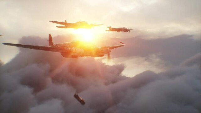 Heinkel He 111. German airliner and medium bomber. World War II.