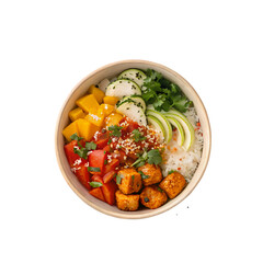 Delicious Tofu Poke Bowl Recipe
