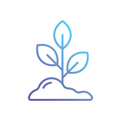 Sprout Vector icon