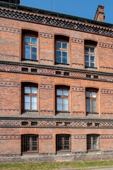 Fototapeta premium Is one of the longest continuously operating maternity hospitals in the world. It is built in the Baltic Gothic style. The building also includes the Chapel of the Holy Cross.