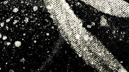 Brush Dust and scratches grunge doodle overlay. Retro vintage effect. High quality photo