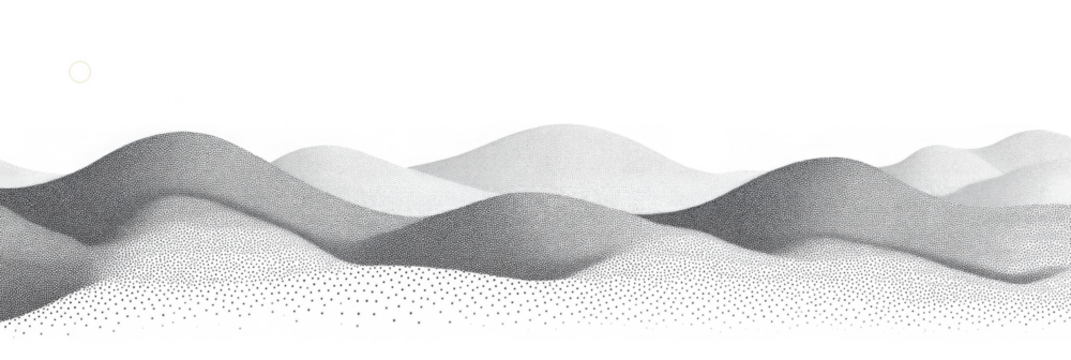 Noise grain abstract background with rolling hills wave pattern in halftone gradient with grunge effect. noise grain background with wavy grainy gradation pattern of sand dust texture 