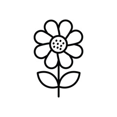 Sunflower Vector icon