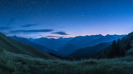 Underwater Long Panorama Moment Mountains Blending