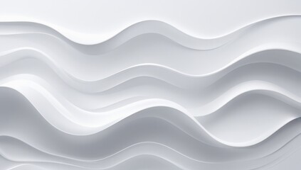 Obraz premium Fondo de pantalla con onda color blanco.