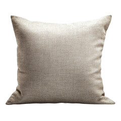 Comfortable soft pillow for sleeping and relaxing, on a transparent background