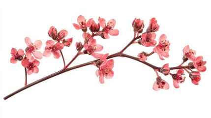 Pink Flower Branch Detail