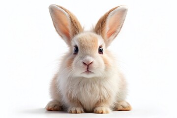 Obraz premium Adorable Cartoon Bunny Rabbit Posing for Product Photography