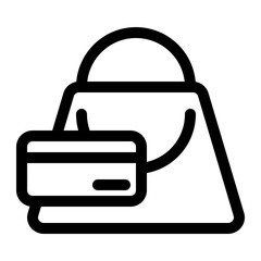 shopping bag icon