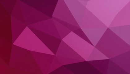 Obraz premium Abstract Geometric Background Burgundy, Plum, and Mauve Triangles