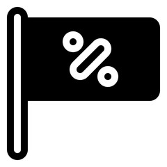 discount flag icon