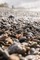 Rocky Beach in Turkey – Hard Surface Requires Water Shoes