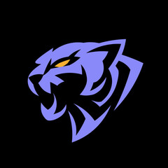 Tiger head ilustration