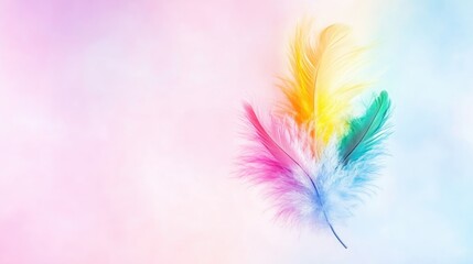 Fototapeta premium Colorful Feathered Delights