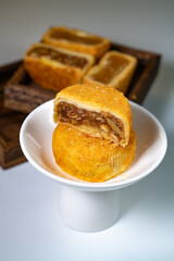 Chinese food Mid-Autumn Festival moon cake