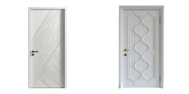 Modern Indoor Door Designs with Unique Patterns and Styles