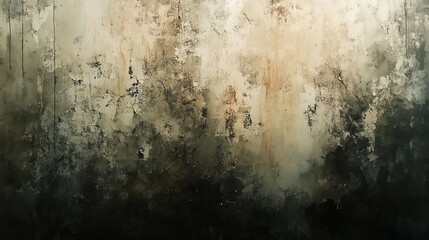 Obraz premium A weathered and decaying wall surface with textured details