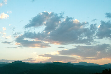 Last Light Over the Rockies