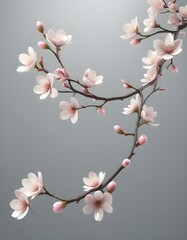 cherry blossom branch