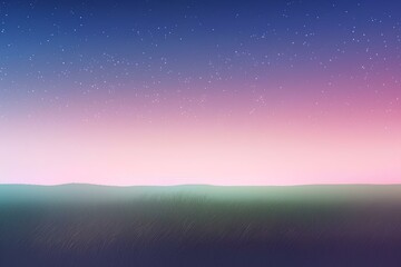 Naklejka premium sunrise in the mountains