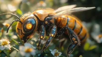a robotic honeybee