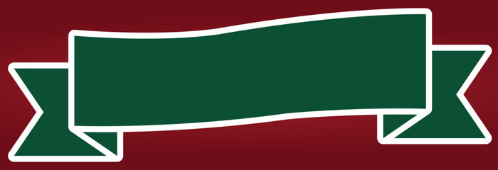 Year End Super Sale Green Red White on Red Gradient Background