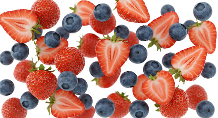 Strawberry Blueberry Scatter