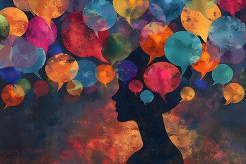 Visual Representation of Auditory Hallucinations: Voices in Mind