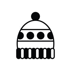 Beanie Vector icon