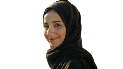 Muslim Woman with Hijab at PNG Transparent. Islam, Ramadan, Religion, Culture, Person, Lady, Female
