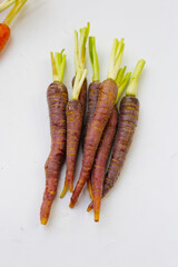 Fresh carrot vegetables, Ripe carrots
