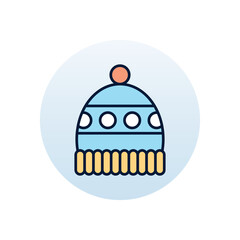 Beanie Vector icon