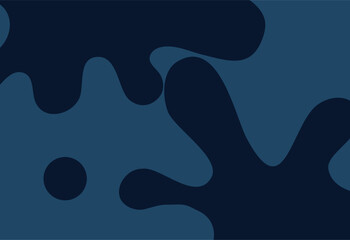 Abstract blue background with spots. Vector illustration for your graphic design.
