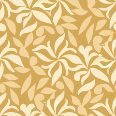 Contemporary Abstract Pattern in Beige and Neutral Hues, Seamless and Textured