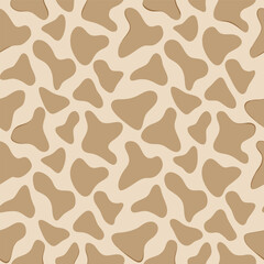 Fototapeta premium Modern and Abstract Seamless Beige Pattern for Interior Design and Home Decor
