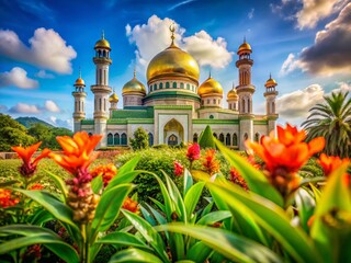 Brunei Darussalam: Macro Photography of Peaceful Nature &ndash; Stock Photo