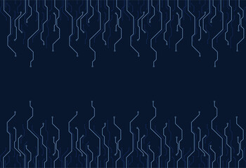Circuit board vector background. Technology abstract background. Vector illustration.