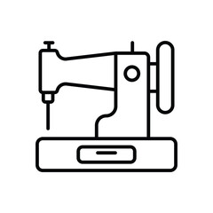 Sewing machine Vector icon