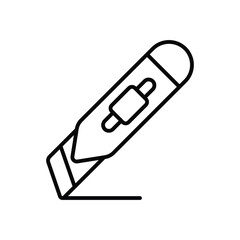 Cutter knife Vector icon