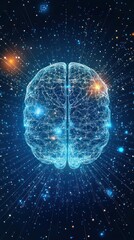 Digital representation of the human brain and its connected networks