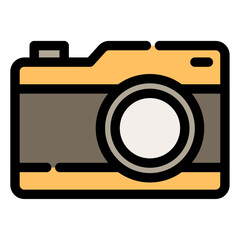retro camera icon