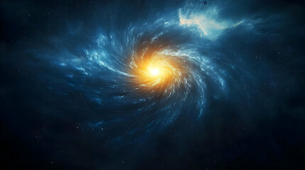 Fototapeta premium Spiral Galaxy in Deep Space