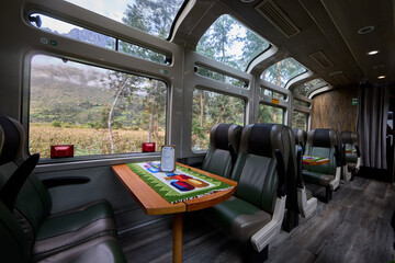 All aboard the journey to the mystical Machu Picchu.Gliding through the stunning Andes, this train ride is as magical as the destination itself. Cusco Peru