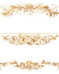 Creative 2D Doodle Floral Illustrations on White Background