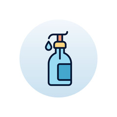 Liquid soap Vector icon