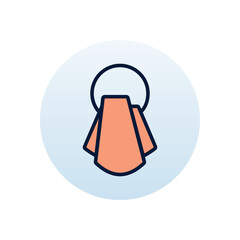 Towels Vector icon