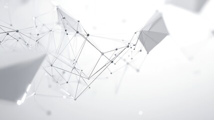 Abstract geometric shapes in motion