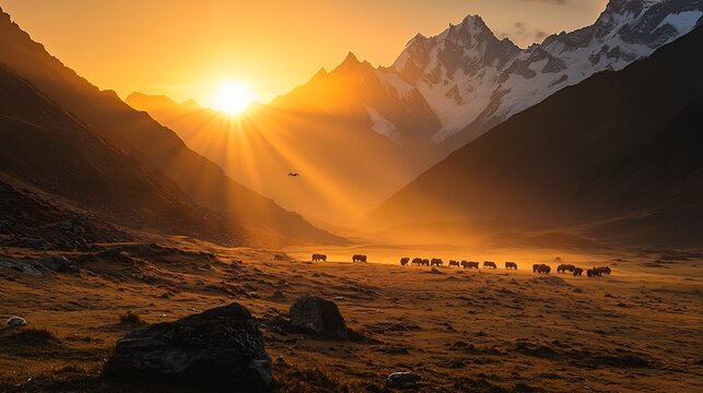 油絵（空と大地）Ｐ10 ロッキーの壊れた柵 P20/727×530mm アクリル画 雄大な
