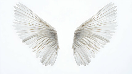 Fototapeta premium Pair Of White Angel Wings