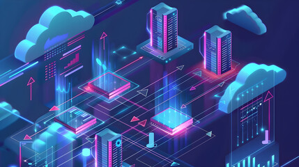 Visual Representation of Virtual Machine Scale Set (VMSS) in Cloud Computing